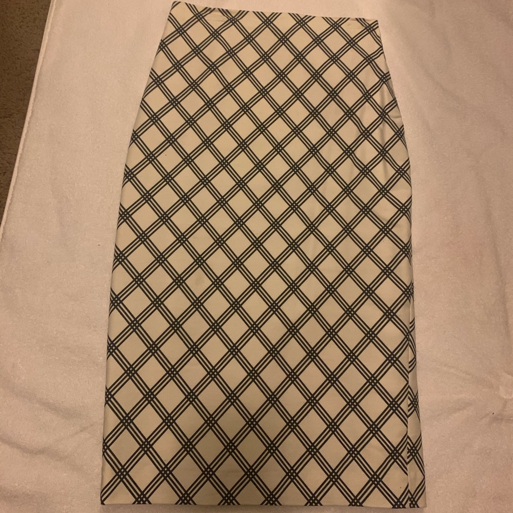 Black and white skirt